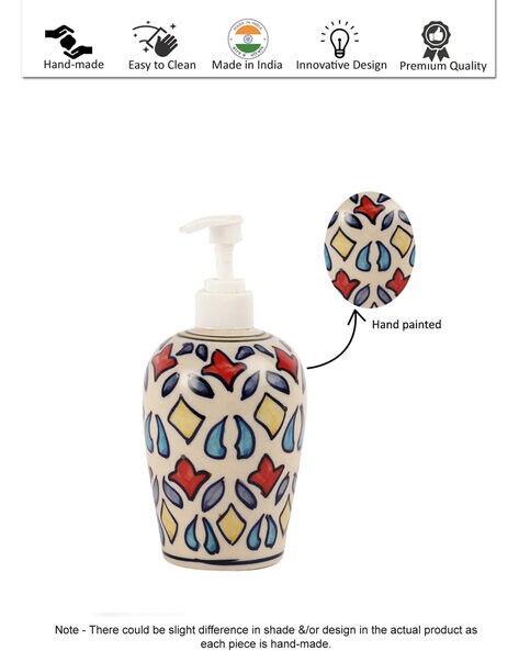 Mexican Talavera Soap Dispenser