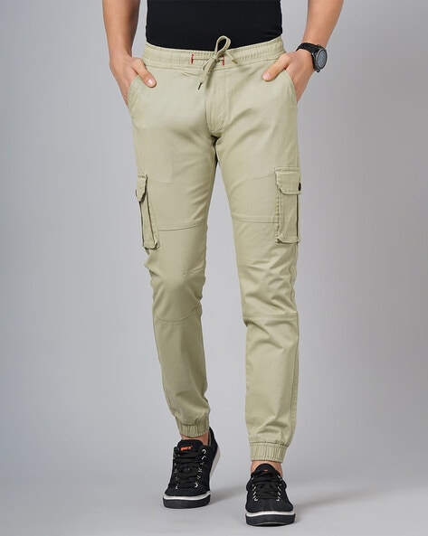 Solid 6 Pocket Design Cargo Regular Fit