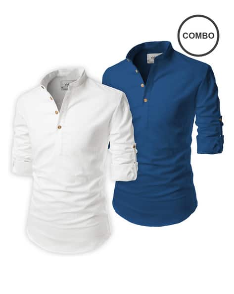 Pack of 2 Shirt Kurtas