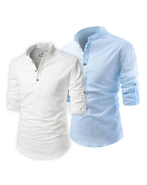 Pack of 2 Shirt Kurtas