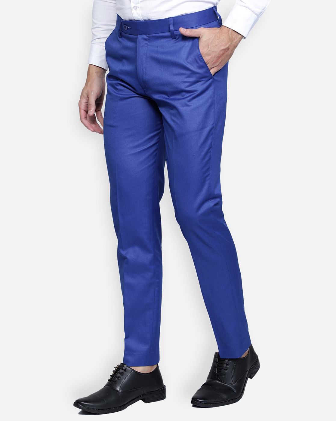 Royal Blue Women Suit Pants 2-Piece Set Formal Business Party Ladies Office  Wear | eBay
