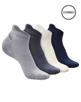 heelium Pack of 4 Ankle-Length Socks-picture-39