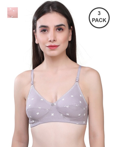 Pack of 6 Heavily-Padded Bras