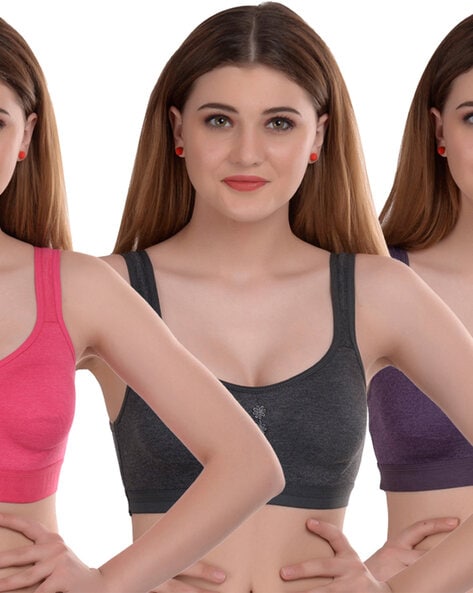 Buy Multicoloured Bras for Women by BEACH CURVE Online