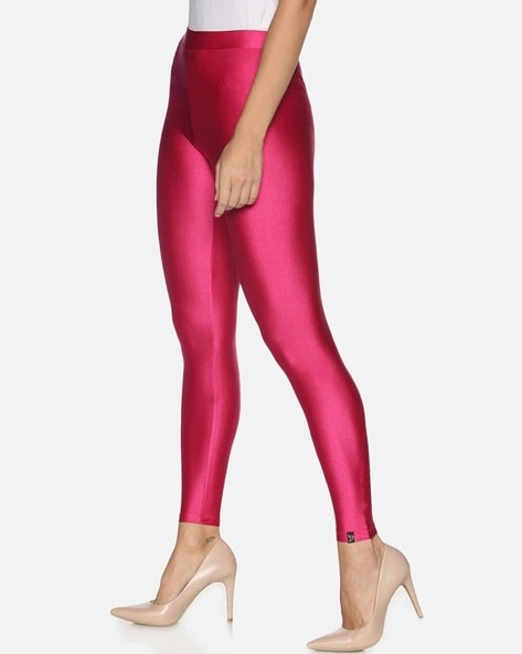Women's Glossy Stretchy Zipper Crotch Oil Shiny Leggings Sports Yoga  Lingerie | eBay