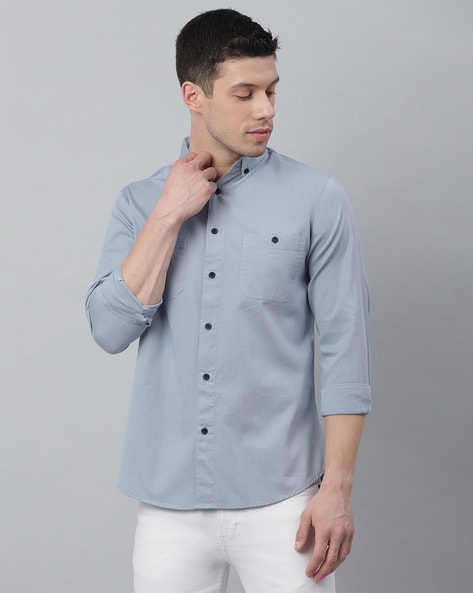 Dusty blue mens shirt hotsell