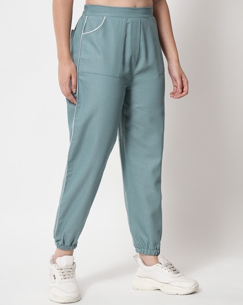 Missguided teal online joggers