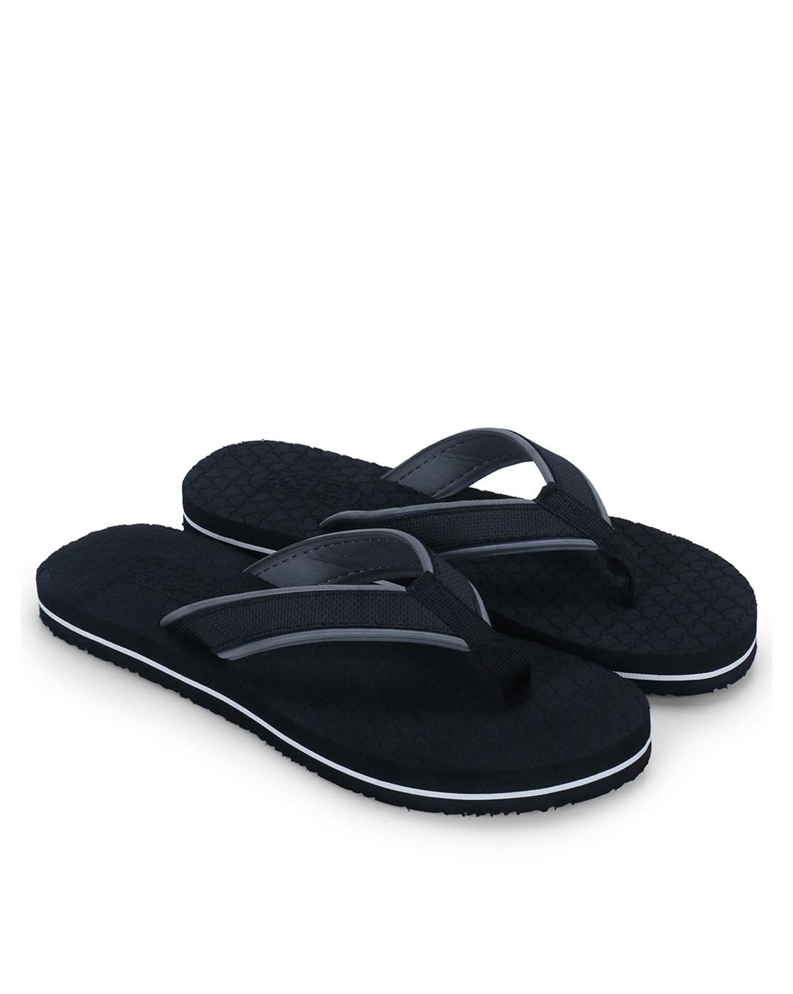 Buy Black Flip Flop & Slippers for Women by Doctor Extra Soft Online