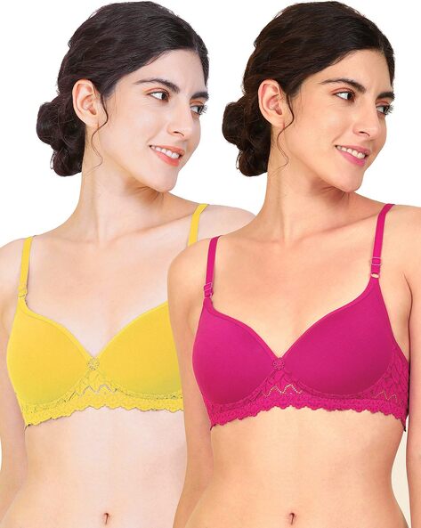 Buy Yellow Bras for Women by BEACH CURVE Online