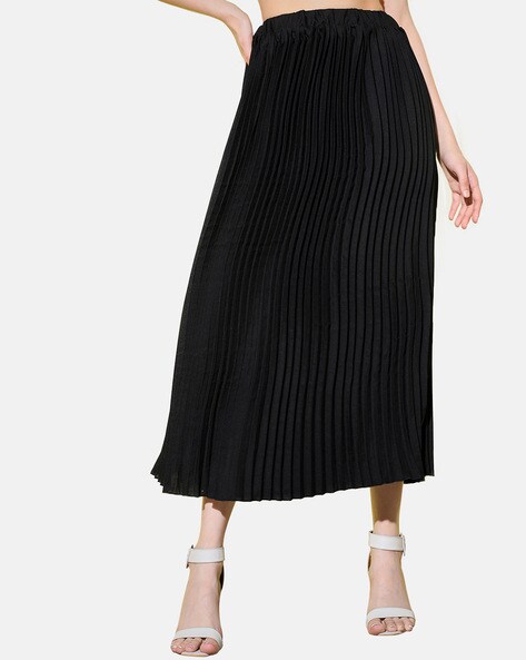 Buy Black Skirts for Women by Styli Online