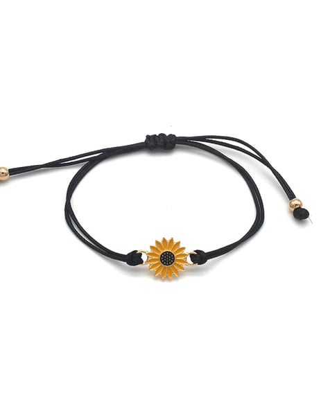 Yellow and clearance black bracelet