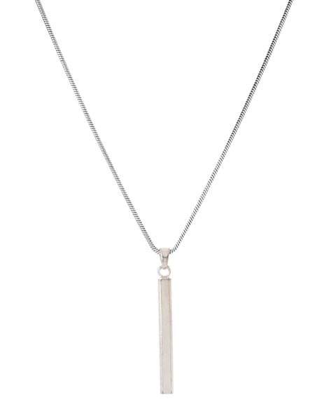 Simple Geometric Double Vertical Rectangle Necklace Trendy Outline Bar  Necklace Fashion Chain Necklace for Men Women Esg14270 - China Necklace and  Simple Necklace price | Made-in-China.com