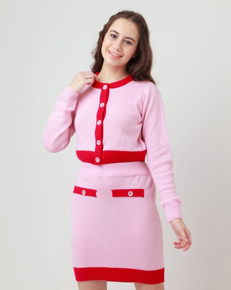 Buy Pink Suit Sets for Women by Zink Z Online