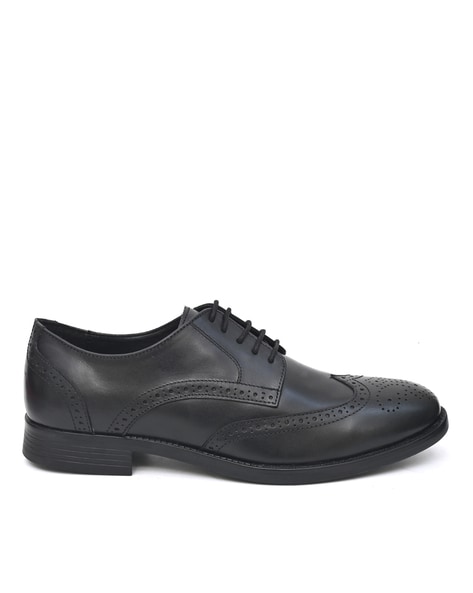 Boys Round Toe Patent Leather Tuxedo Shoes