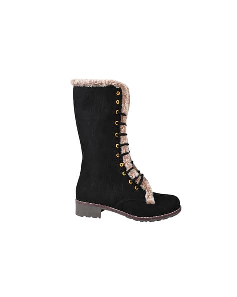 Buy Black Boots for Girls by Shoetopia Online