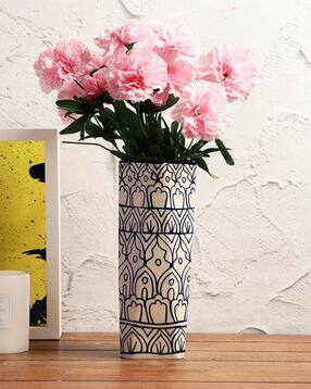 vareesha Floral Print Ceramic Flower Vase-picture-39