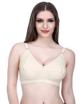 Alies Women Full Coverage Non Padded Bra - Buy Alies Women Full Coverage  Non Padded Bra Online at Best Prices in India