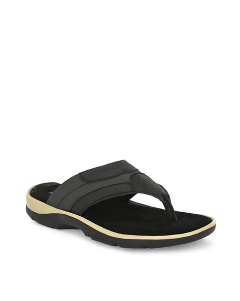 Buy Black Sandals for Men by KHADIMS Online | Ajio.com