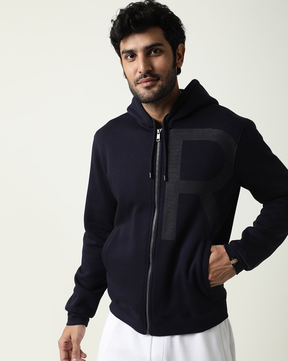 Buy Navy Blue Sweatshirt & Hoodies for Men by Rare Rabbit Online