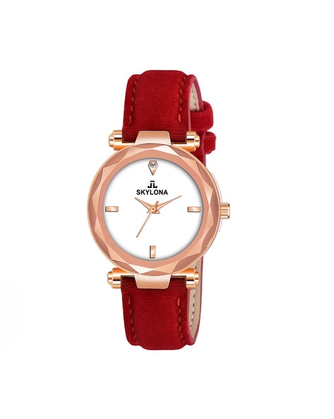 Buy Red Watches for Women by Skylona Online Ajio