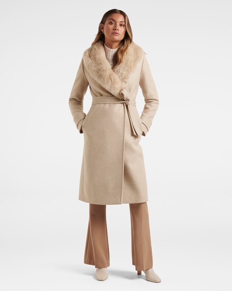 Trench coat AIRFIELD Beige size 40 IT in Polyester - 31964652