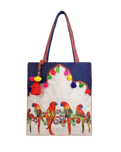 Potli Pouch Purse Handmade Gaura Pakhi Embroidered Bag Drawstring India  READ | eBay