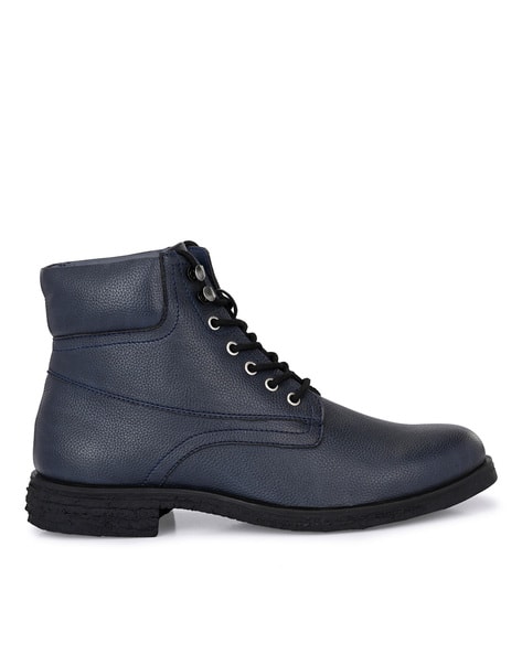 EL PASO Ankle-Length Lace-Up Boots