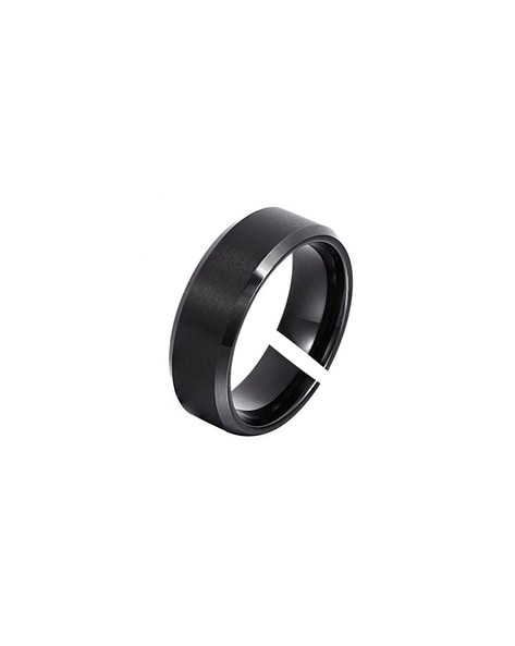 Matte Black Ring, Thick Band Ring, Simple Plain Black Ring for Men or Women  Modern Black Ring, Magical Unique Black Ring, Tagua Nut Ring - Etsy