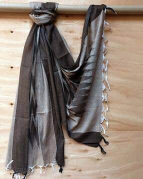 molcha by babita singh Ikat Print Handloom Woven Cotton Dupatta-picture-29