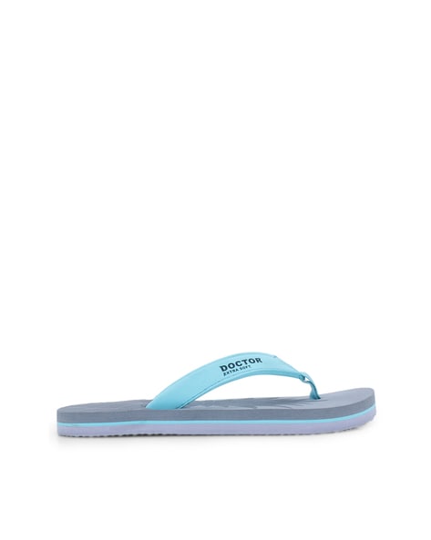 Buy Grey Flip Flop Slippers for Women by Doctor Extra Soft