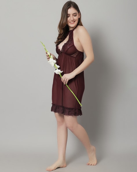 Babydoll Gray Plus Size for Women for sale