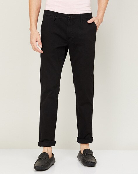 Buy Lycra Color Block Slim Fit Mens Track Pant (Code: C1789872) online from  Telikart Boutique | Casual shirts, Slim fit, Men casual