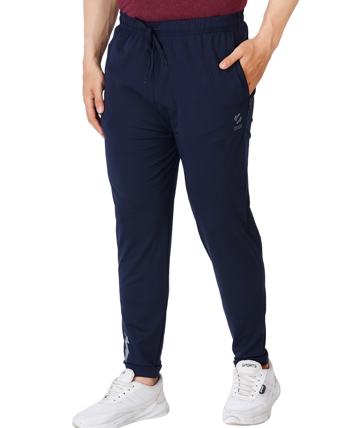 Buy Navy Track Pants for Men by GUIDE Online