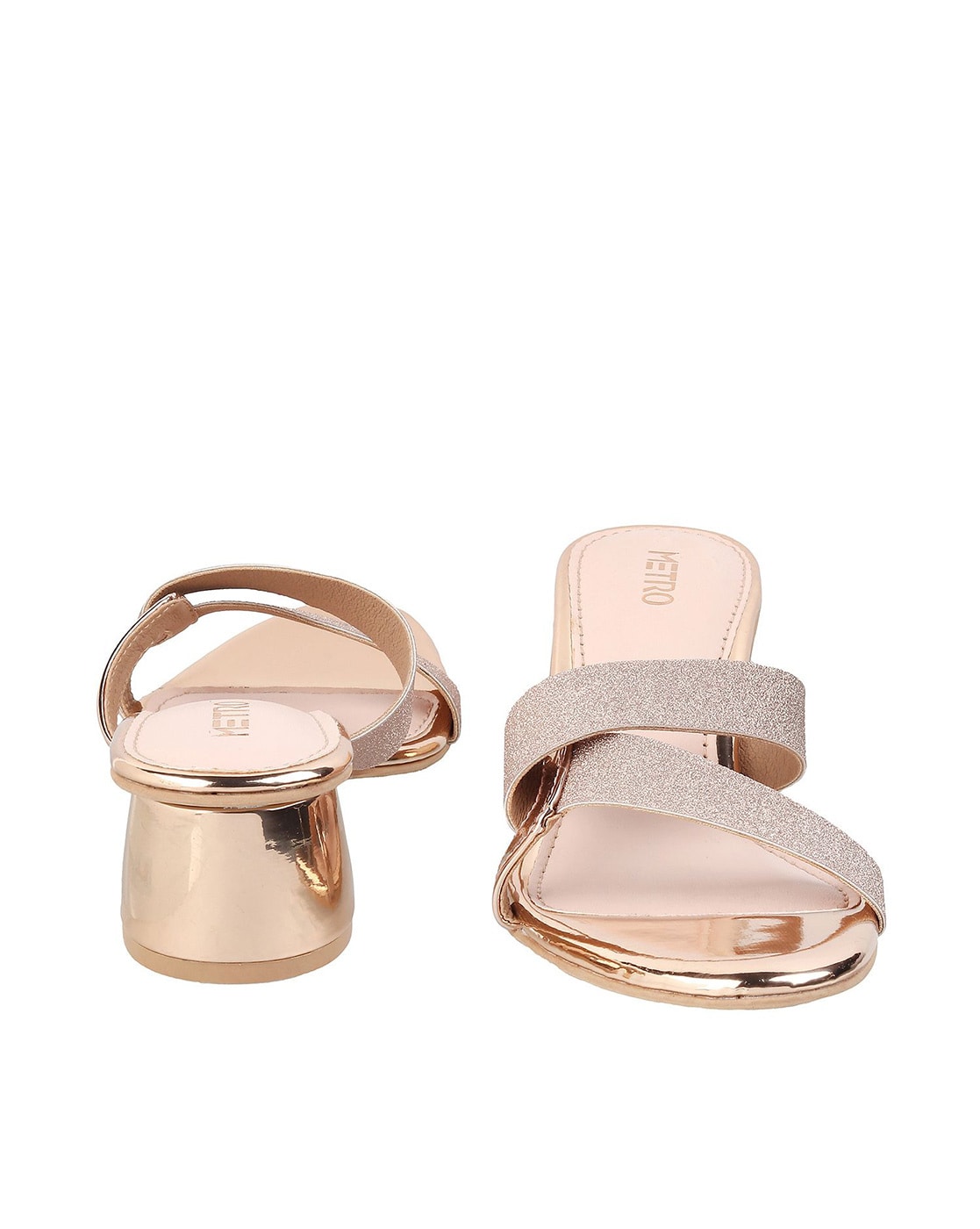 Bata Gold Sandal For Women | Bata