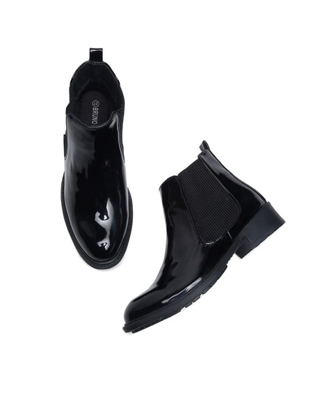 Bruno Manetti Ankle-Length Slip-On Boots