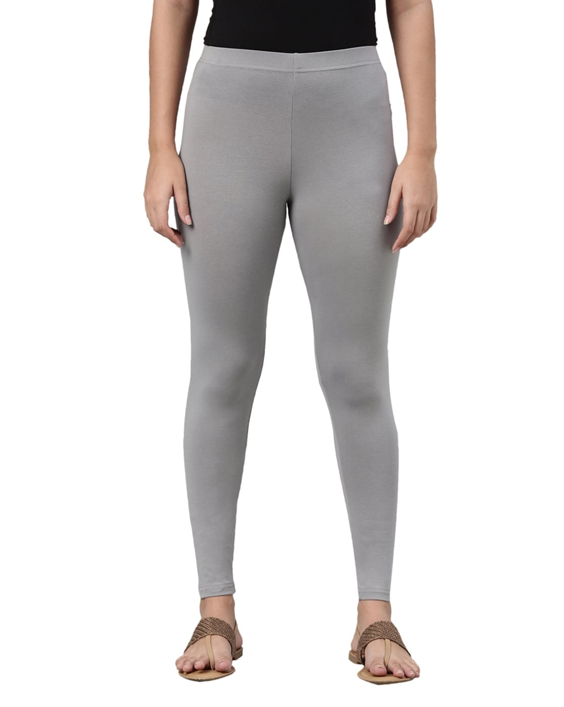 Grey-multicolour & Different Colours Available Ladies Fancy Leggings at  Best Price in Ludhiana
