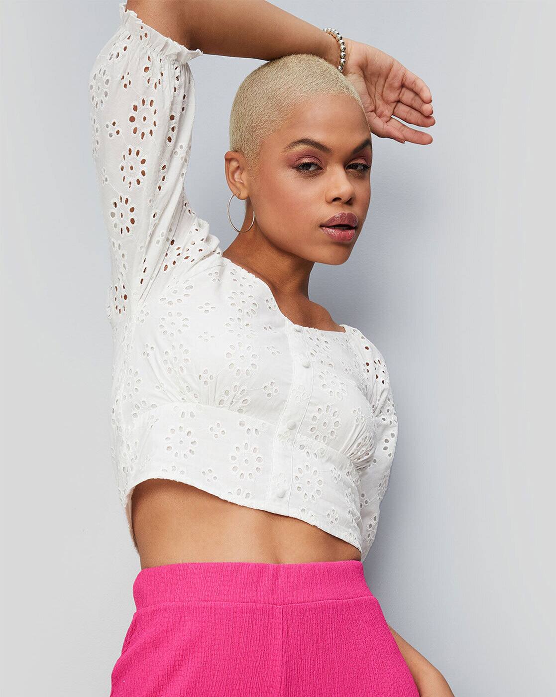 ANDMARY Ami line tops ivory andmary Ami line tops andmary Eve line