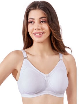 Buy Clovia Double Layered Non Wired Full Coverage Maternity / Nursing Bra -  Black at Rs.999 online