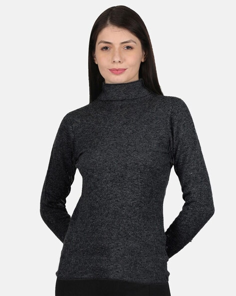 Slim Fit Turtle-Neck Pullover