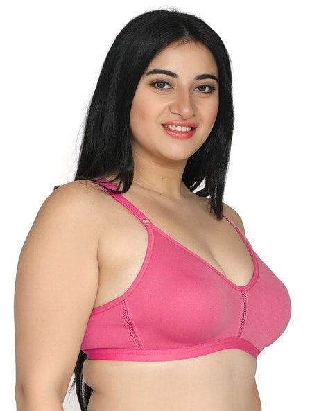 Buy Pink & Nude Bras for Women by MAROON Online