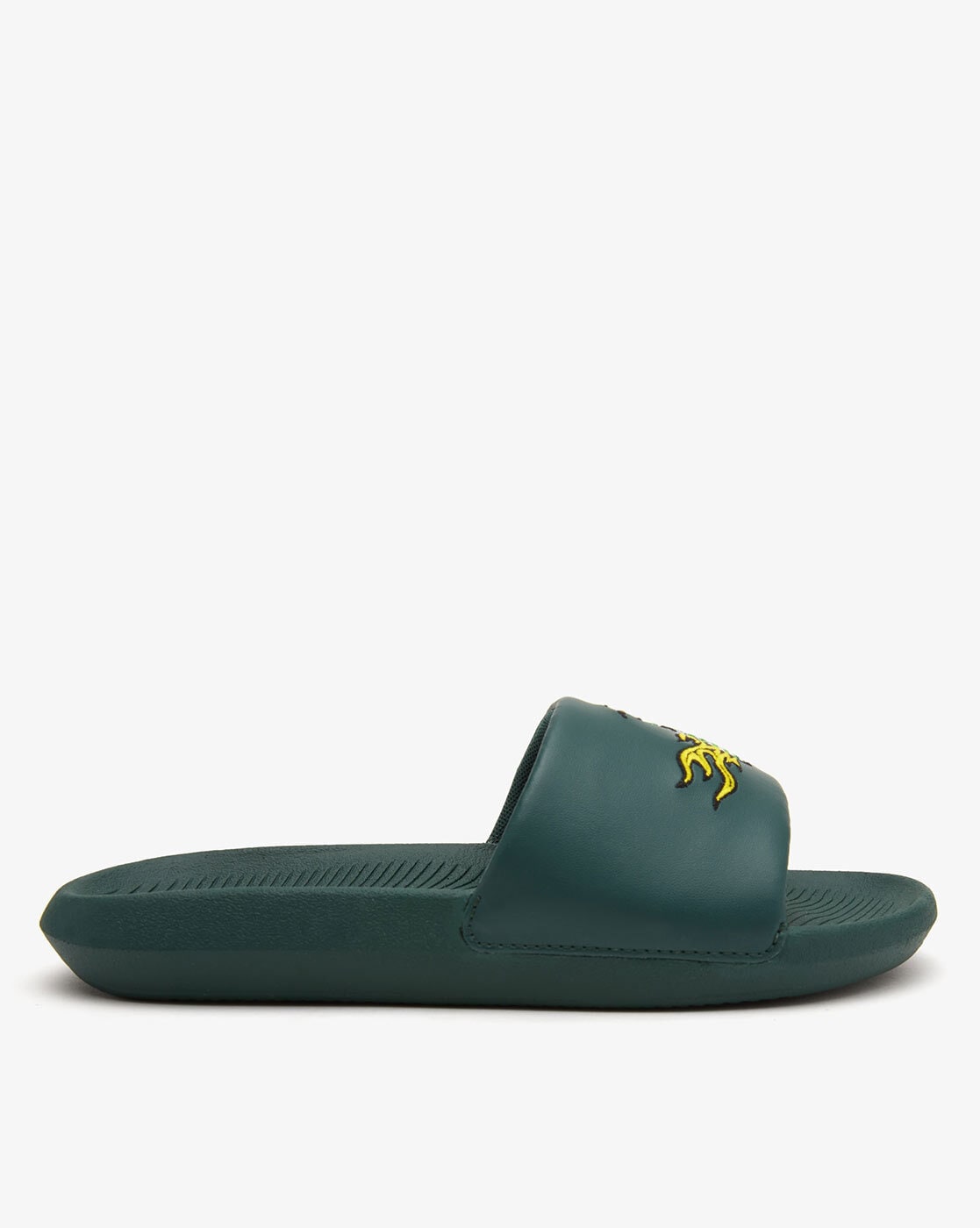 Buy Green Flip Flop Slippers for Men by Lacoste Online Ajio