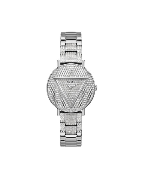 Guess ladies silver on sale watches