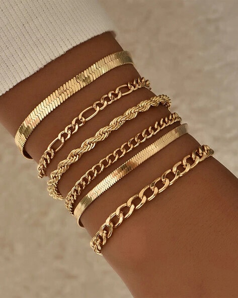 Gold plated hot sale bracelets online