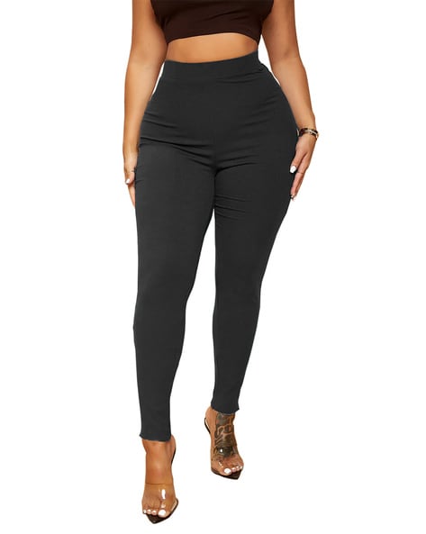 Buy Grey Leggings for Women by Plus Size Online