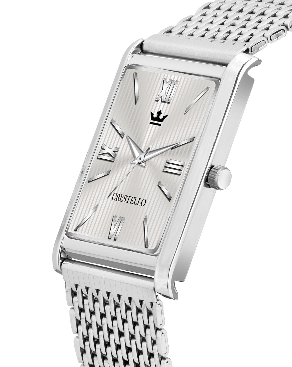 925 Sterling Silver Hammered-Effect Woman's Watch, Watches | Judaica  WebStore