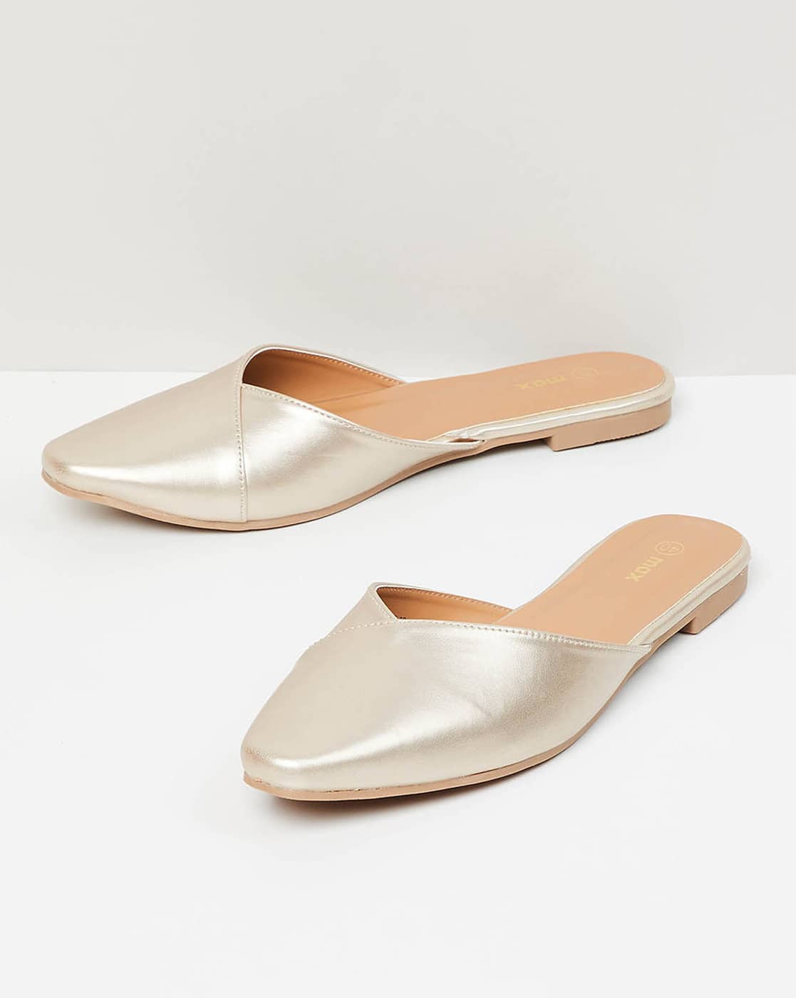 新色】Bit Square-Toe Mules