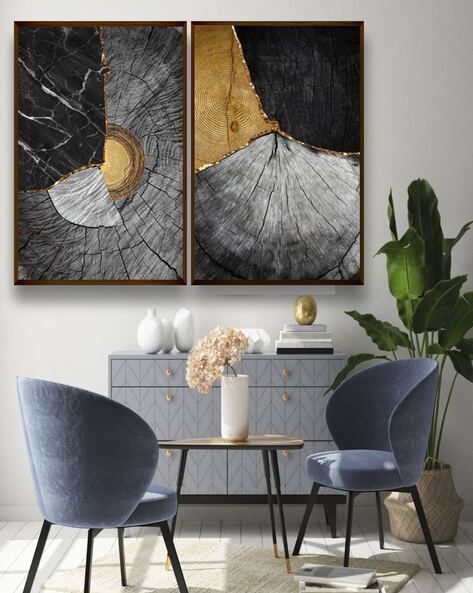 Buy Black Wall Table Decor for Home Kitchen by The Art House