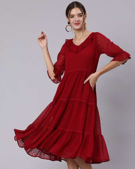 Buy KARAJ JAIPUR Grey Cotton Printed Angrakha And Dress Set Online  Aza  Fashions