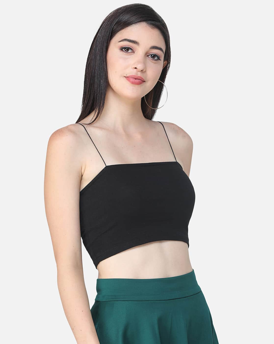 Buy Black Tops for Women by CATION Online | Ajio.com