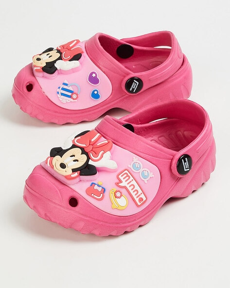 Mickey mouse croc flip on sale flops